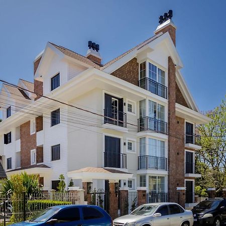 Novo Maravilhoso Apartamento No Centro - Gramado Apartman Kültér fotó