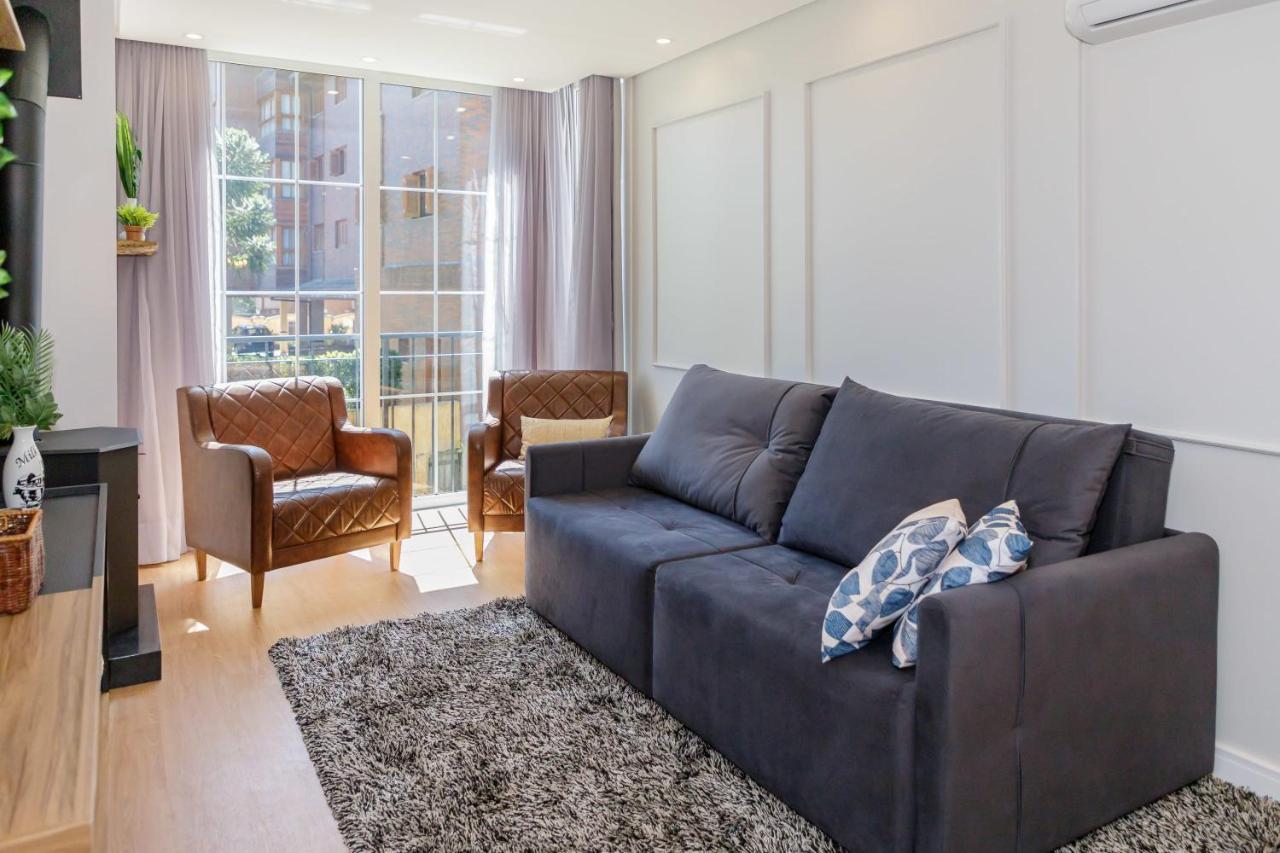 Novo Maravilhoso Apartamento No Centro - Gramado Apartman Kültér fotó
