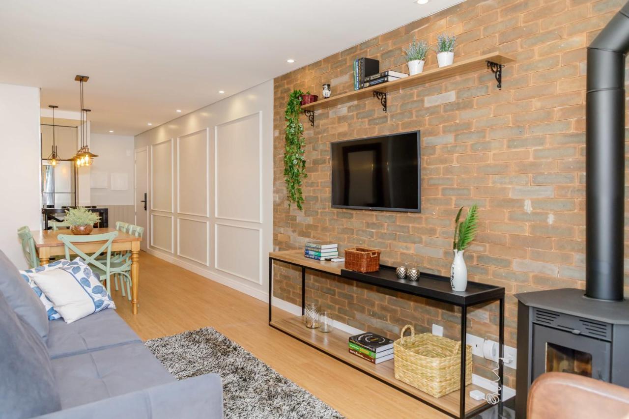Novo Maravilhoso Apartamento No Centro - Gramado Apartman Kültér fotó