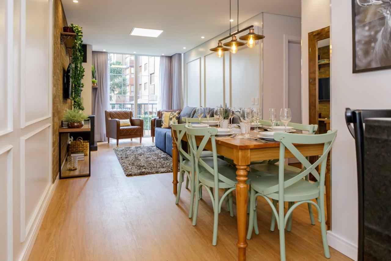 Novo Maravilhoso Apartamento No Centro - Gramado Apartman Kültér fotó