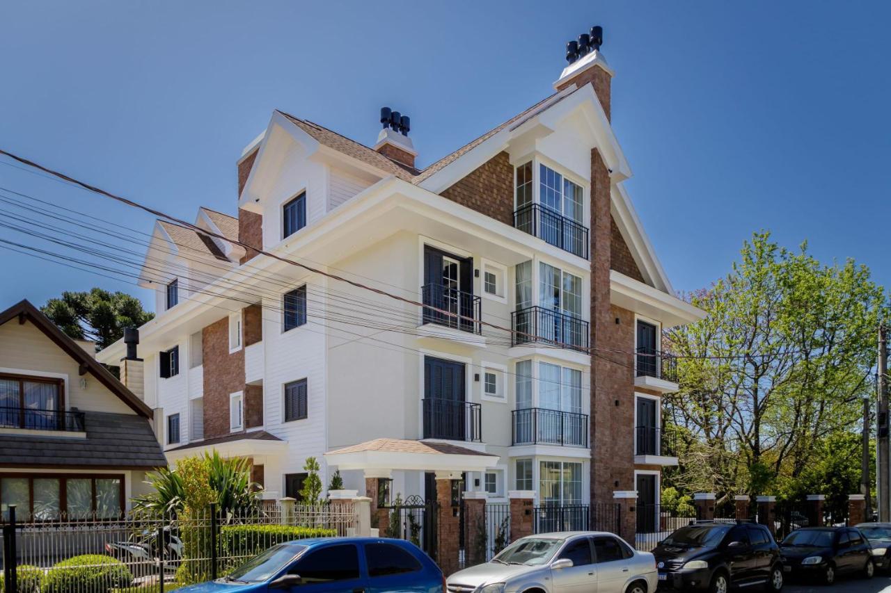 Novo Maravilhoso Apartamento No Centro - Gramado Apartman Kültér fotó