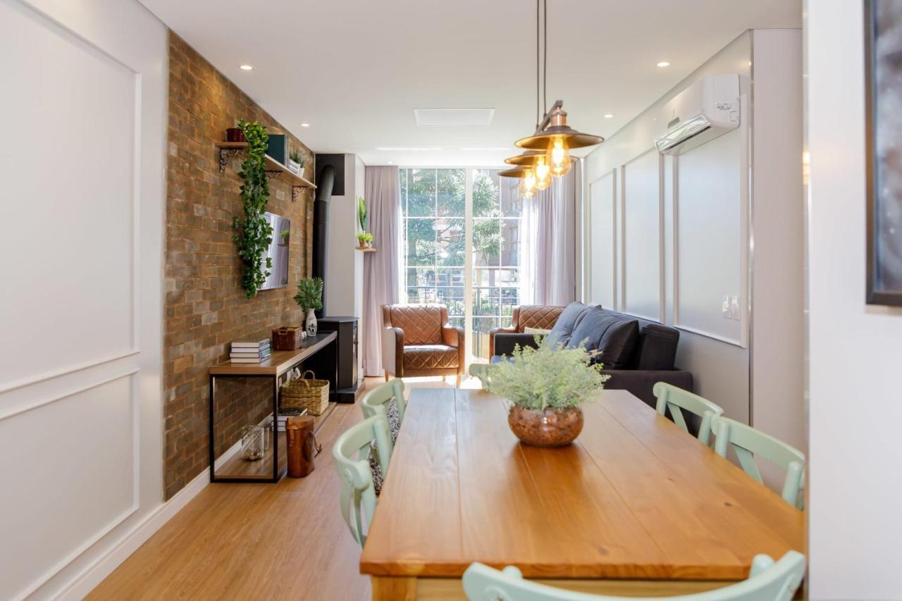 Novo Maravilhoso Apartamento No Centro - Gramado Apartman Kültér fotó